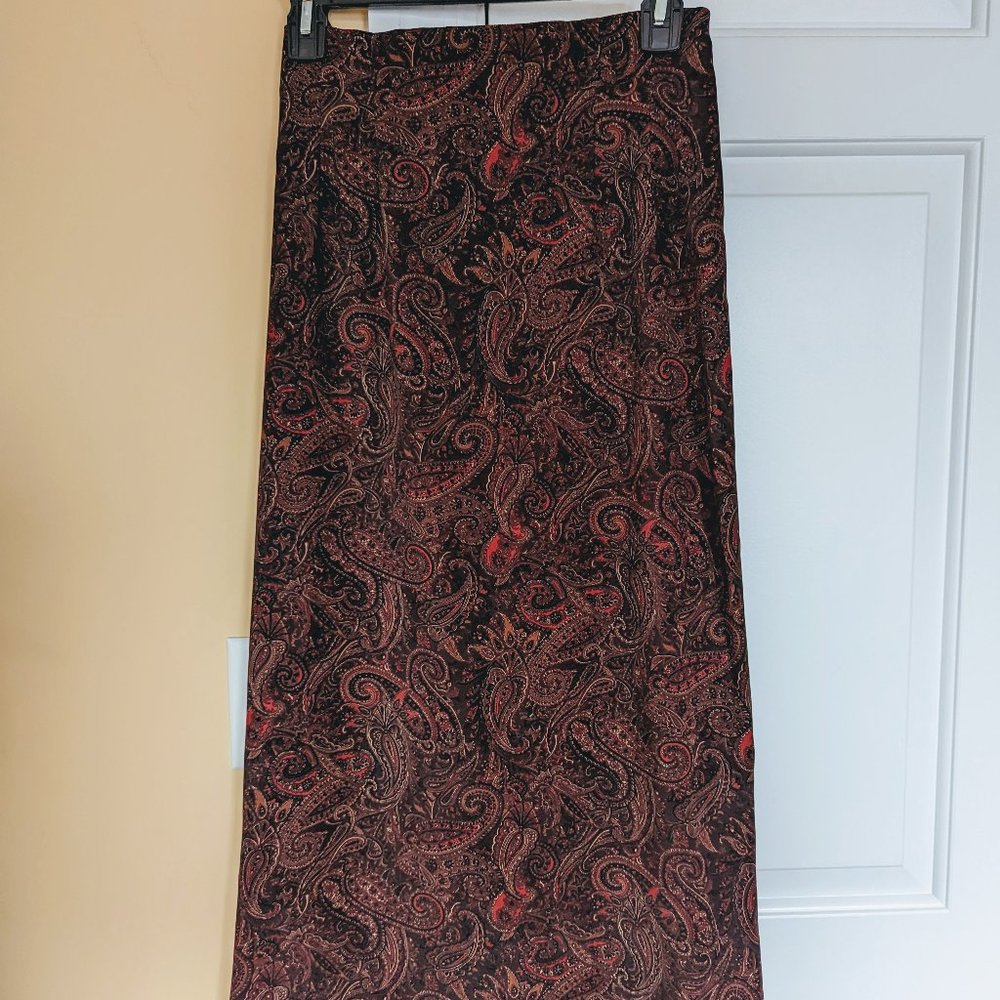 NWOT Briggs New York Maxi Skirt
